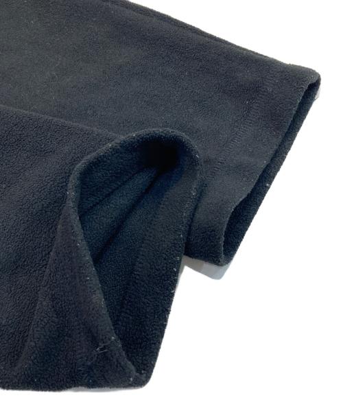 COMME des GARCONS HOMME DEUX（コムデギャルソン オム ドゥ）COMME des GARCONS HOMME DEUX (コムデギャルソン オム ドゥ) 18AW フロント 切替 ポリ フリース ロングスリーブ カットソー ブラック サイズ:Lの古着・服飾アイテム