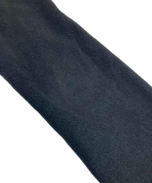 COMME des GARCONS HOMME DEUX（コムデギャルソン オム ドゥ）COMME des GARCONS HOMME DEUX (コムデギャルソン オム ドゥ) 18AW フロント 切替 ポリ フリース ロングスリーブ カットソー ブラック サイズ:Lの古着・服飾アイテム