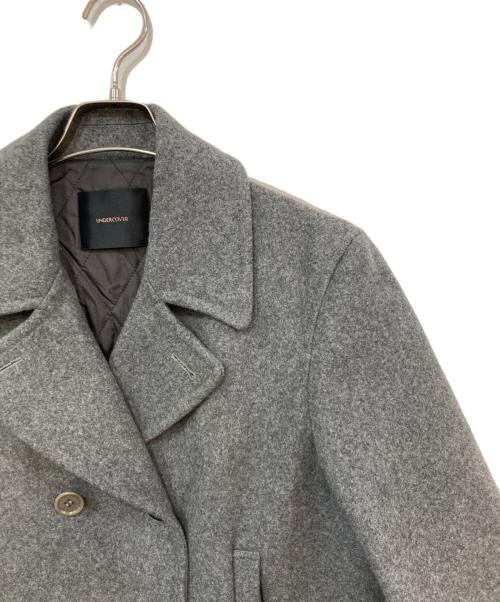 UNDERCOVER（アンダーカバー）UNDERCOVER (アンダーカバー) Pコート グレー サイズ:SIZE 3の古着・服飾アイテム
