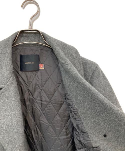 UNDERCOVER（アンダーカバー）UNDERCOVER (アンダーカバー) Pコート グレー サイズ:SIZE 3の古着・服飾アイテム