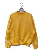 Christian Dior Sportsクリスチャン ディオールスポーツ）の古着「クルーネックスウェット」｜イエロー