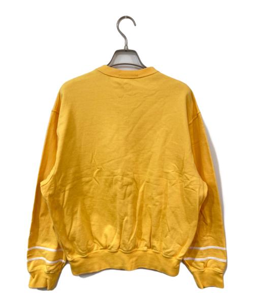 Christian Dior Sports（クリスチャン ディオールスポーツ）Christian Dior Sports (クリスチャン ディオールスポーツ) クルーネックスウェット イエロー サイズ:SIZE Lの古着・服飾アイテム