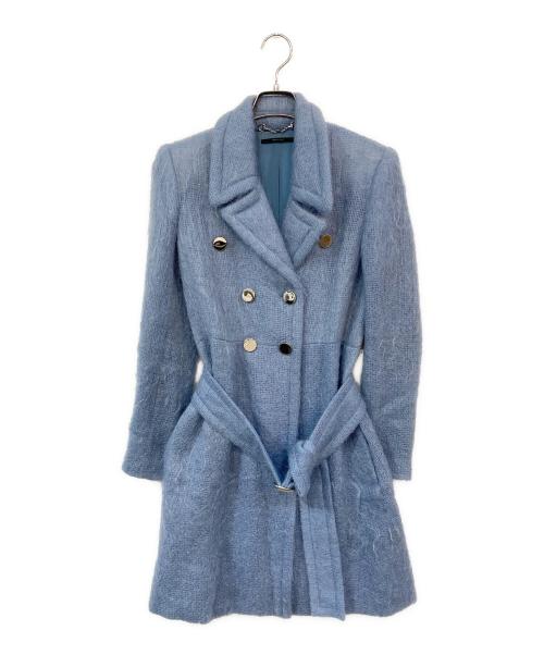 GUCCI（グッチ）GUCCI (グッチ) ウールコート スカイブルー サイズ:38の古着・服飾アイテム