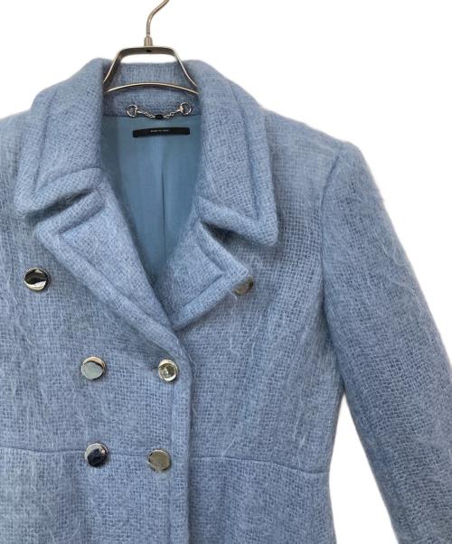 GUCCI（グッチ）GUCCI (グッチ) ウールコート スカイブルー サイズ:38の古着・服飾アイテム