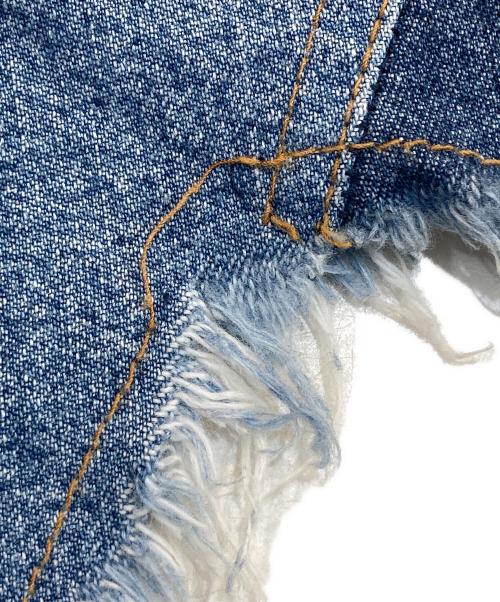 DOLCE & GABBANA（ドルチェ＆ガッバーナ）DOLCE & GABBANA (ドルチェ＆ガッバーナ) パッチワークデニムスカート ブルー サイズ:26の古着・服飾アイテム