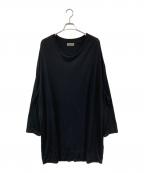 YOHJI YAMAMOTOヨウジヤマモト）の古着「ロングスリーブカットソー」｜ブラック