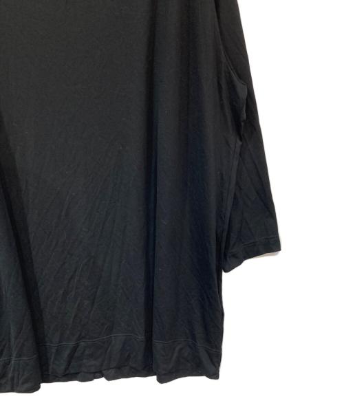 YOHJI YAMAMOTO（ヨウジヤマモト）YOHJI YAMAMOTO (ヨウジヤマモト) ロングスリーブカットソー ブラック サイズ:3の古着・服飾アイテム