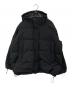 DANTON（ダントン）の古着「ダウンジャケット　DOWN HOODED JACKET/ダウンフーデッドジャケット」｜ブラック
