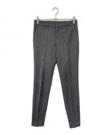 GUCCI（グッチ）の古着「裾ジップスラックス」｜グレー