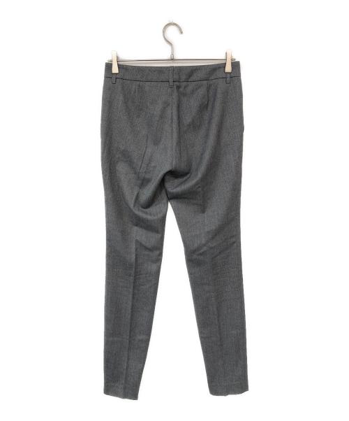 GUCCI（グッチ）GUCCI (グッチ) 裾ジップスラックス グレー サイズ:40の古着・服飾アイテム