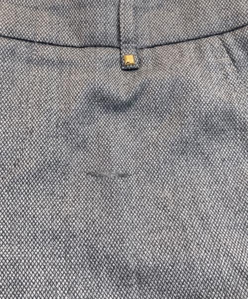 GUCCI（グッチ）GUCCI (グッチ) 裾ジップスラックス グレー サイズ:40の古着・服飾アイテム