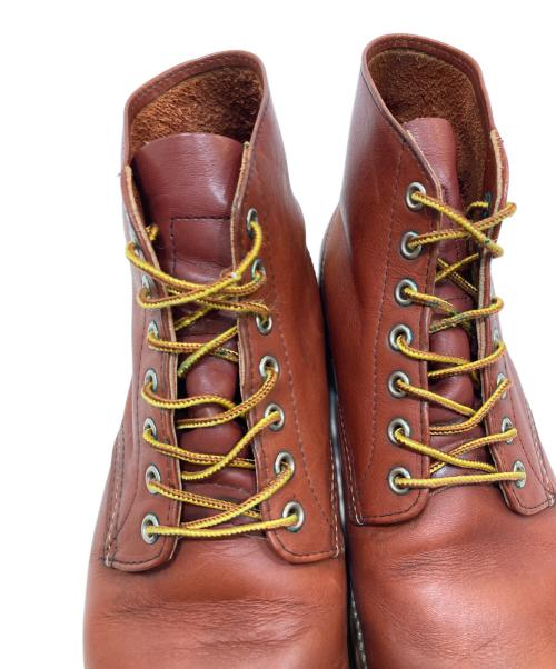 RED WING（レッドウィング）RED WING (レッドウィング) ワークブーツ ブラウン サイズ:SIZE 9 1/2の古着・服飾アイテム