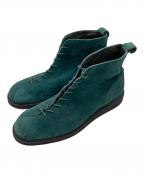 FRED PERRYフレッドペリー）の古着「スウェードブーツ」｜グリーン