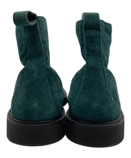 FRED PERRY（フレッドペリー）FRED PERRY (フレッドペリー) スウェードブーツ グリーン サイズ:UK10の古着・服飾アイテム