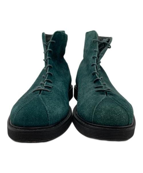FRED PERRY（フレッドペリー）FRED PERRY (フレッドペリー) スウェードブーツ グリーン サイズ:UK10の古着・服飾アイテム