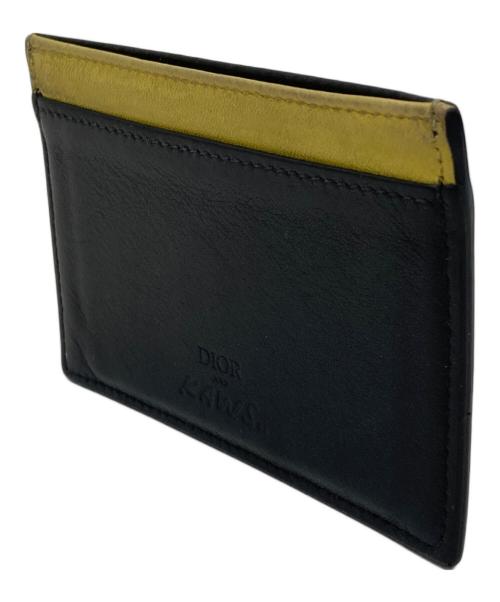 Dior（ディオール）DIOR (ディオール) KAWS (カウズ) カードケース ブラックの古着・服飾アイテム