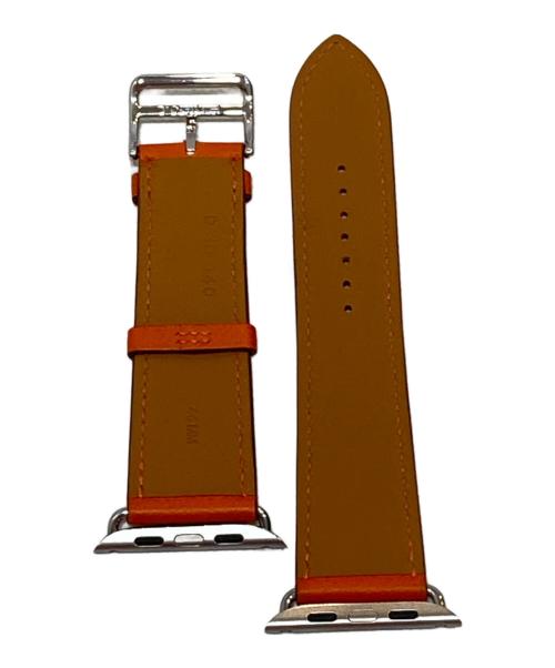 HERMES（エルメス）HERMES (エルメス) レザー小物 オレンジの古着・服飾アイテム
