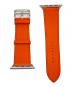 HERMES (エルメス) レザー小物 オレンジ：21000円
