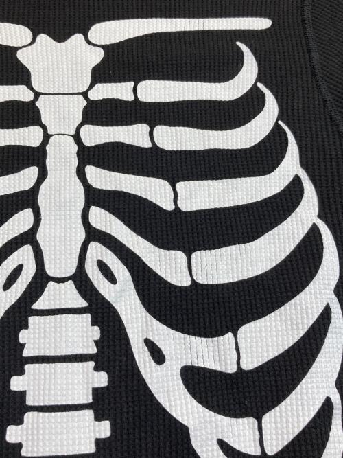 SUPREME（シュプリーム）Supreme (シュプリーム) Hanes (ヘインズ) Bones Thermal Crew ブラック サイズ:Sの古着・服飾アイテム