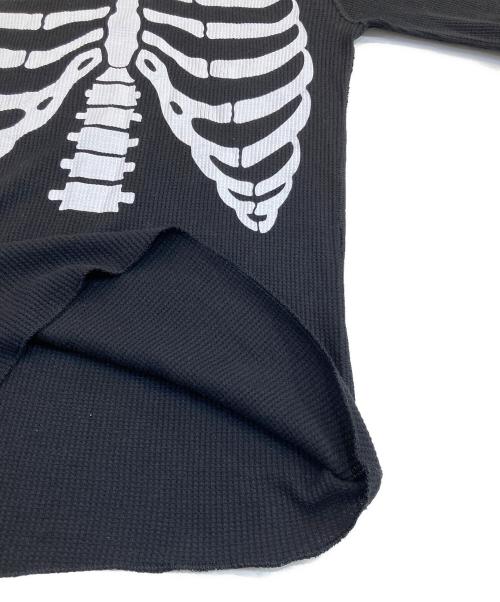 SUPREME（シュプリーム）Supreme (シュプリーム) Hanes (ヘインズ) Bones Thermal Crew ブラック サイズ:Sの古着・服飾アイテム