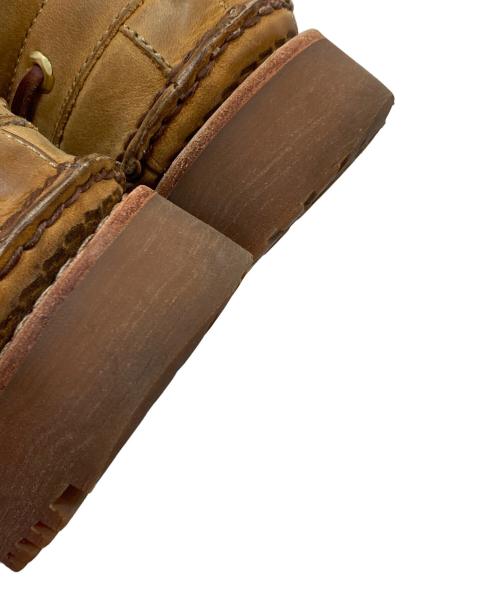 Timberland（ティンバーランド）Timberland (ティンバーランド) Aime Leon Dore (エメ レオン ドレ) デッキシューズ ベージュ サイズ:26の古着・服飾アイテム