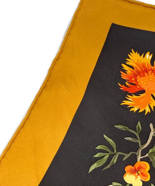 HERMES（エルメス）HERMES (エルメス) シルクスカーフ ブラウンの古着・服飾アイテム