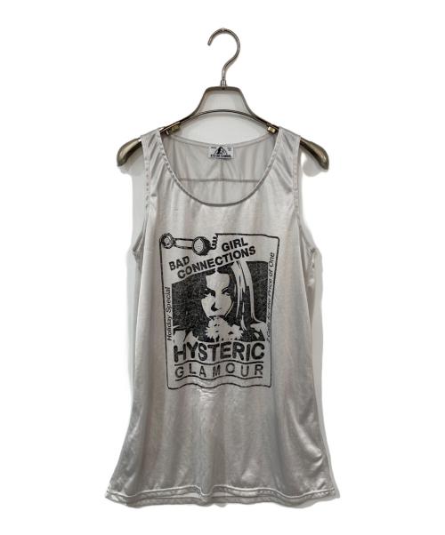 Hysteric Glamour（ヒステリックグラマー）Hysteric Glamour (ヒステリックグラマー) シアータンクトップ グレー サイズ:FREEの古着・服飾アイテム