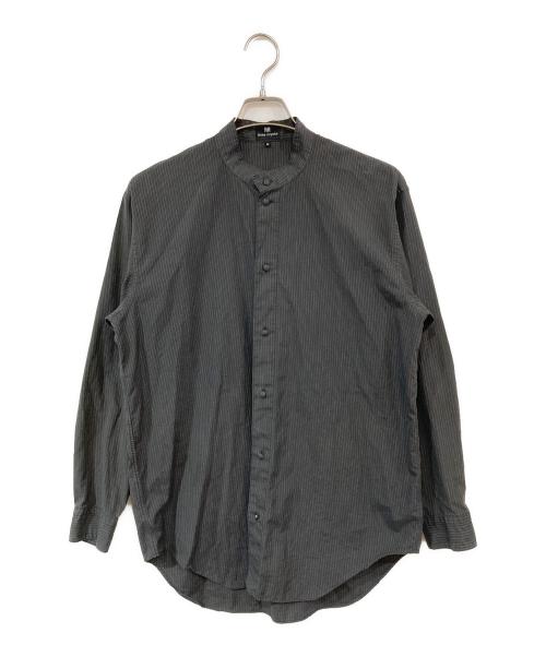 ISSEY MIYAKE（イッセイミヤケ）ISSEY MIYAKE (イッセイミヤケ) バンドカラーシャツ ブラック サイズ:SIZE Mの古着・服飾アイテム