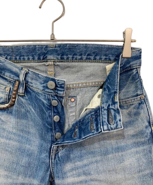 Hysteric Glamour（ヒステリックグラマー）Hysteric Glamour (ヒステリックグラマー) スタッズデニムパンツ インディゴ サイズ:印字薄れの古着・服飾アイテム