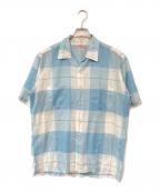 McGREGORマクレガー）の古着「開襟シャツ」｜スカイブルー