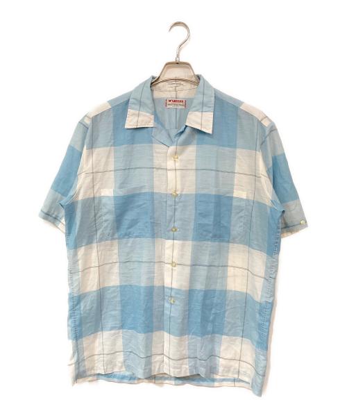 McGREGOR（マクレガー）McGREGOR (マクレガー) 開襟シャツ スカイブルー サイズ:SIZE 1の古着・服飾アイテム