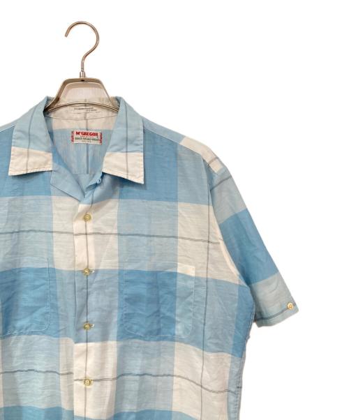 McGREGOR（マクレガー）McGREGOR (マクレガー) 開襟シャツ スカイブルー サイズ:SIZE 1の古着・服飾アイテム