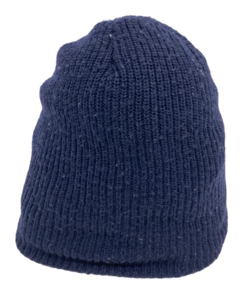 SUPREME（シュプリーム）Supreme (シュプリーム) ニット帽 ネイビーの古着・服飾アイテム