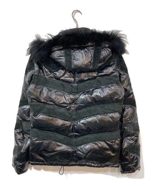 TORNADO MART（トルネードマート）TORNADO MART (トルネードマート) ラクーンファーダウンジャケット ブラック サイズ:SIZE Mの古着・服飾アイテム