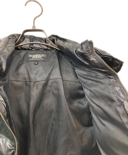 TORNADO MART（トルネードマート）TORNADO MART (トルネードマート) ラクーンファーダウンジャケット ブラック サイズ:SIZE Mの古着・服飾アイテム