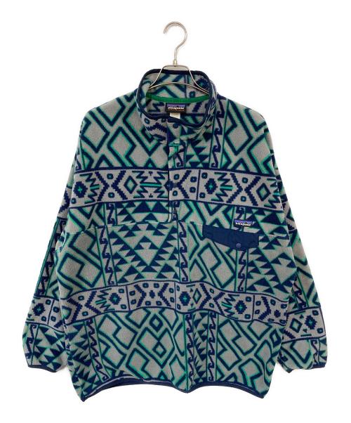 Patagonia（パタゴニア）Patagonia (パタゴニア) SYNCHILLA SNAP-T PULLOVER ネイビーぐりーん サイズ:XLの古着・服飾アイテム