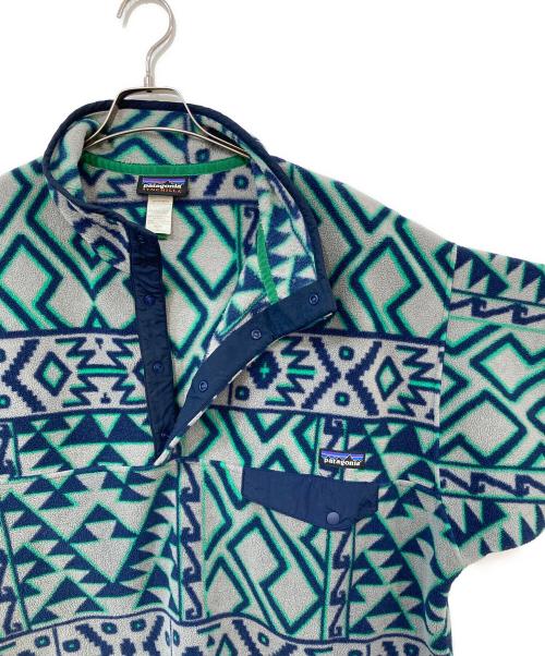 Patagonia（パタゴニア）Patagonia (パタゴニア) SYNCHILLA SNAP-T PULLOVER ネイビーぐりーん サイズ:XLの古着・服飾アイテム