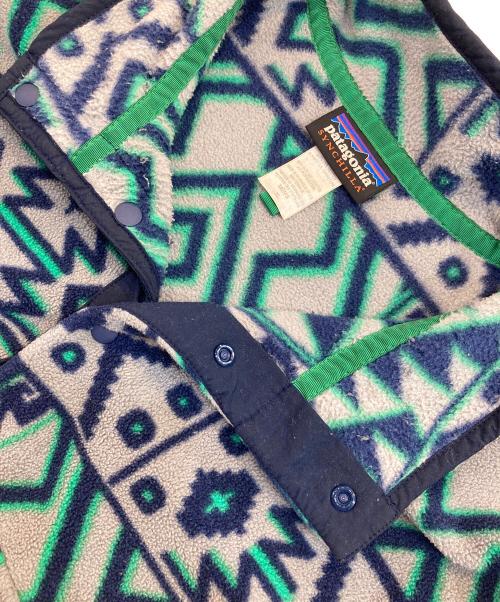 Patagonia（パタゴニア）Patagonia (パタゴニア) SYNCHILLA SNAP-T PULLOVER ネイビーぐりーん サイズ:XLの古着・服飾アイテム