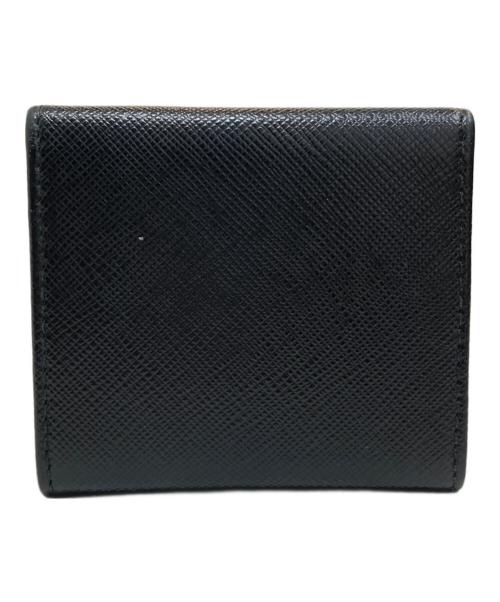 PRADA（プラダ）PRADA (プラダ) トライアングルロゴコインケース ブラックの古着・服飾アイテム