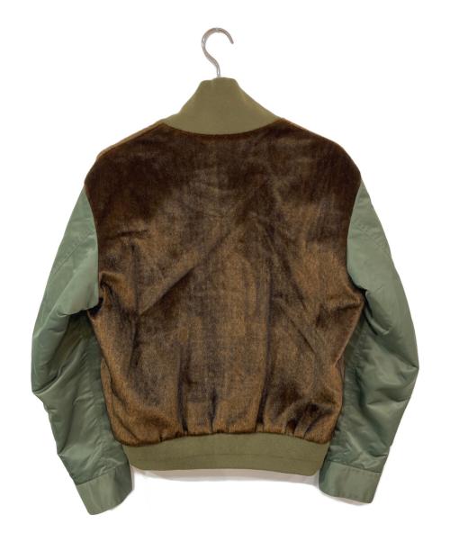 TOGA VIRILIS（トーガ ビリリース）TOGA VIRILIS (トーガ ビリリース) Fake fur blouson オリーブ サイズ:46の古着・服飾アイテム