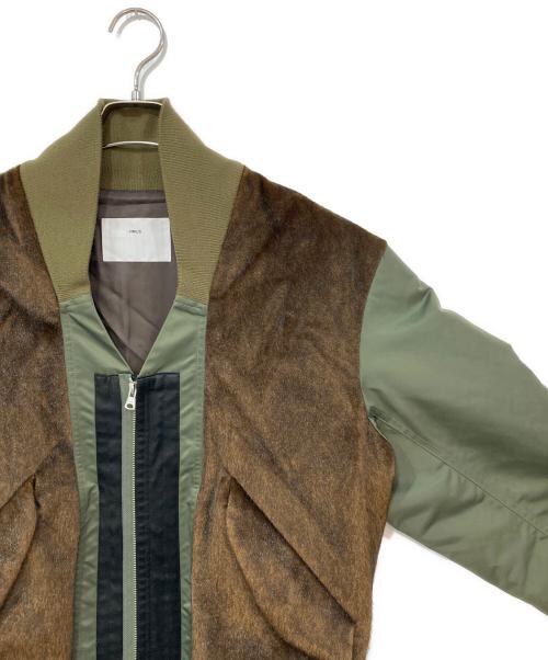 TOGA VIRILIS（トーガ ビリリース）TOGA VIRILIS (トーガ ビリリース) Fake fur blouson オリーブ サイズ:46の古着・服飾アイテム