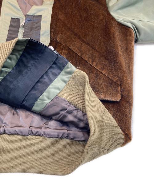 TOGA VIRILIS（トーガ ビリリース）TOGA VIRILIS (トーガ ビリリース) Fake fur blouson オリーブ サイズ:46の古着・服飾アイテム