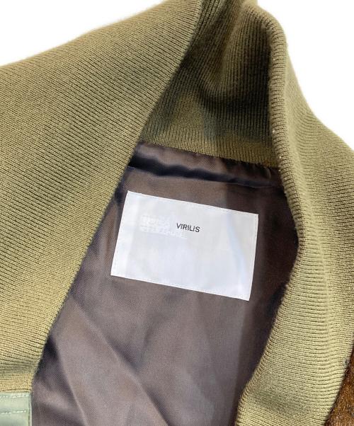 TOGA VIRILIS（トーガ ビリリース）TOGA VIRILIS (トーガ ビリリース) Fake fur blouson オリーブ サイズ:46の古着・服飾アイテム