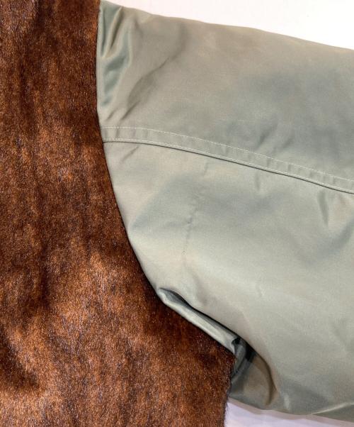 TOGA VIRILIS（トーガ ビリリース）TOGA VIRILIS (トーガ ビリリース) Fake fur blouson オリーブ サイズ:46の古着・服飾アイテム