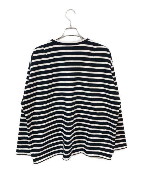 WEWILL（ウィーウィル）WEWILL (ウィーウィル) ボーダーTシャツ ブラック サイズ:SIZE 2の古着・服飾アイテム