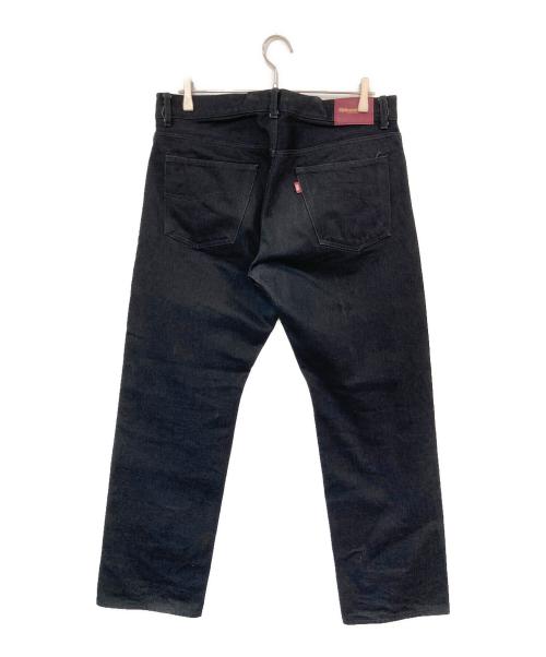 HIDE AND SEEK（ハイドアンドシーク）HIDE AND SEEK (ハイドアンドシーク) デニムパンツ ブラック サイズ:SIZE L-HSの古着・服飾アイテム