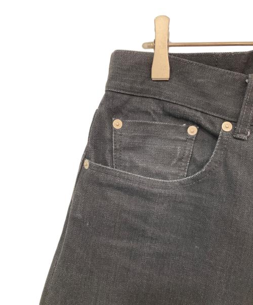 HIDE AND SEEK（ハイドアンドシーク）HIDE AND SEEK (ハイドアンドシーク) デニムパンツ ブラック サイズ:SIZE L-HSの古着・服飾アイテム