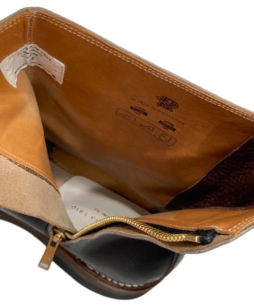 ROLLING DUB TRIO（ローリングダブトリオ）ROLLING DUB TRIO (ローリングダブトリオ) CASPER サイドジップブーツ ブラック サイズ:12の古着・服飾アイテム