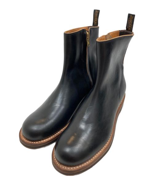 ROLLING DUB TRIO（ローリングダブトリオ）ROLLING DUB TRIO (ローリングダブトリオ) CASPERサイドジップブーツ ブラック サイズ:9の古着・服飾アイテム