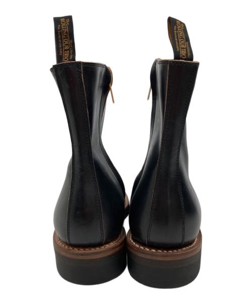 ROLLING DUB TRIO（ローリングダブトリオ）ROLLING DUB TRIO (ローリングダブトリオ) CASPERサイドジップブーツ ブラック サイズ:9の古着・服飾アイテム